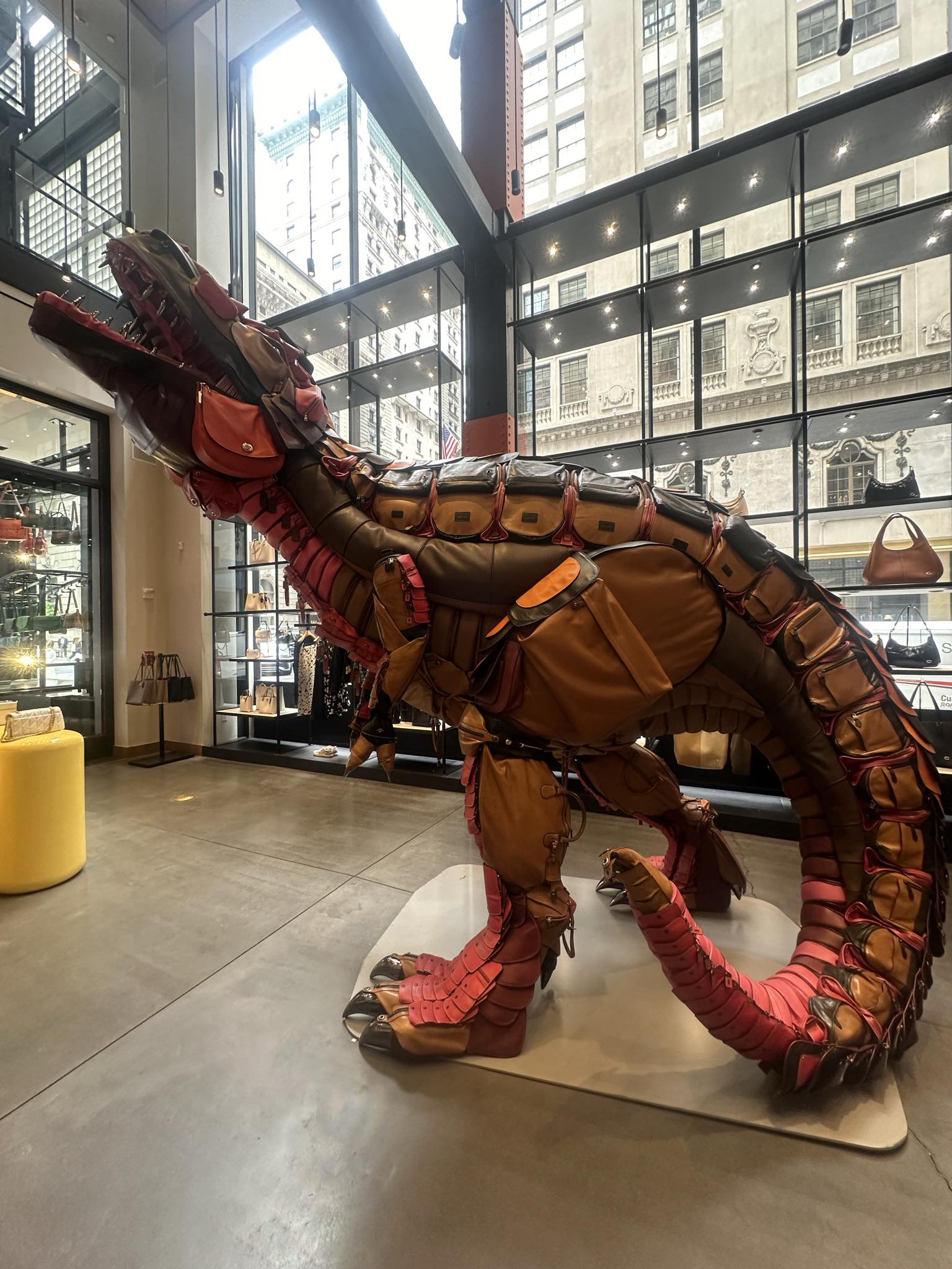 Coachtopia dinosaur New York City